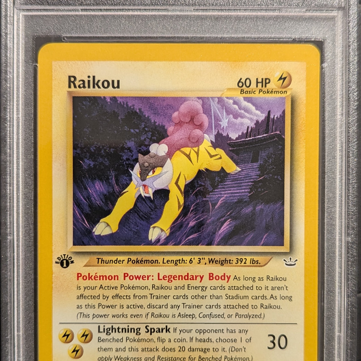 pokemon 151 full art card list Pokemon TCG Graded Card: 2001 Raikou 1st Edition #022 English PSA 9 –  Vancity CJ Trading Cards