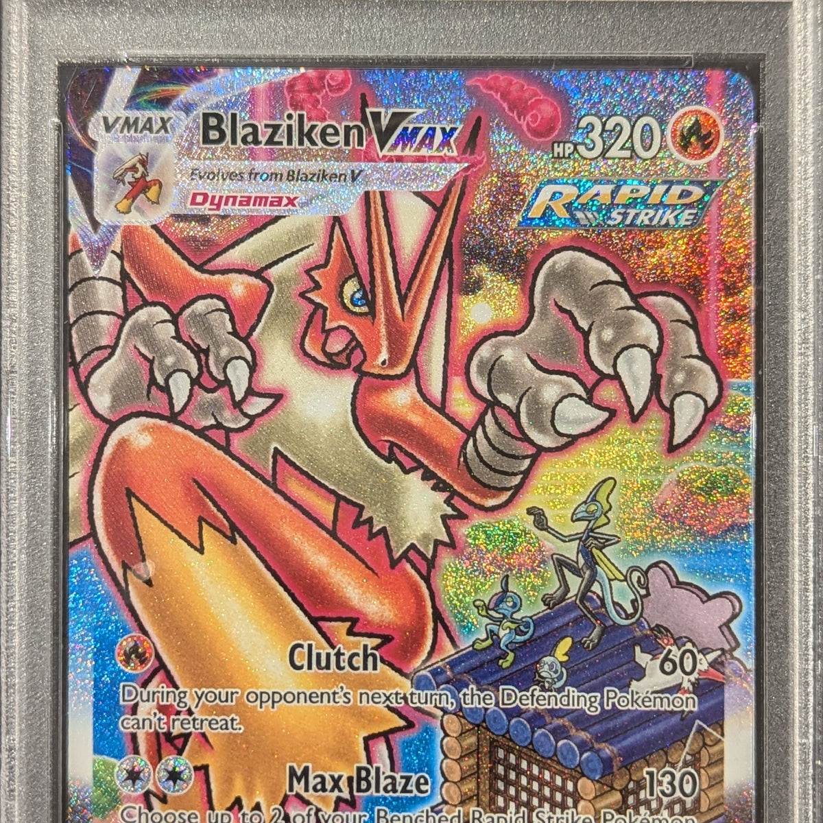Pokemon TCG Graded Card: 2021 Blaziken VMAX English #201 PSA 10 Vancity CJ Trading Cards Pokemon TCG Graded Card: 2021 Blaziken VMAX English #201 PSA 10 Vancity CJ Trading Cards