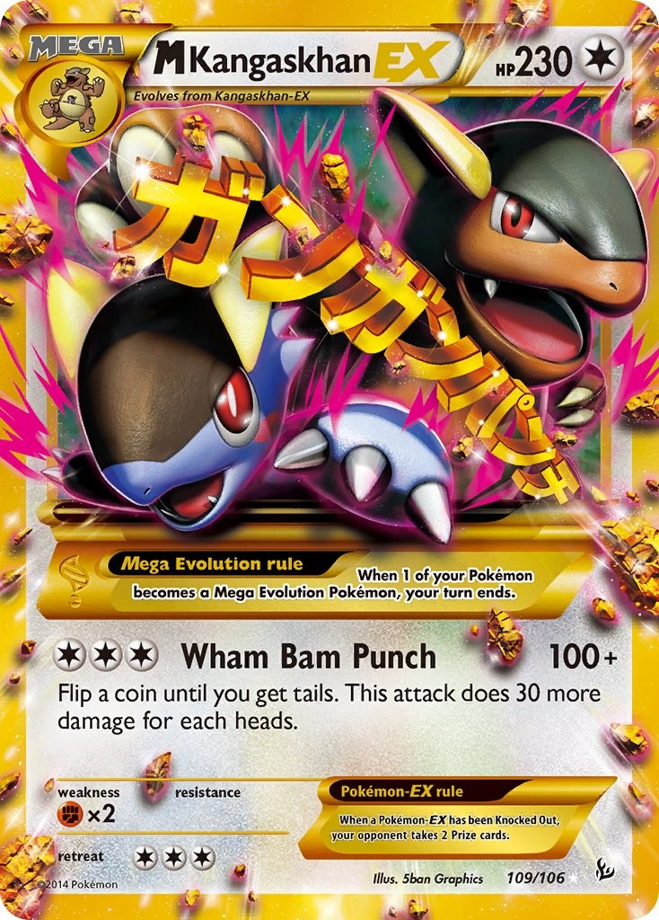 M Kangaskhan EX (109 Secret Rare)