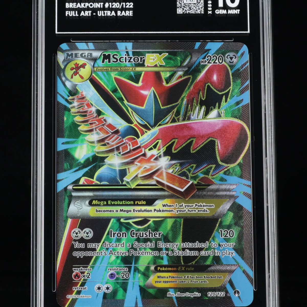 scizor pokemon card full art TCG Graded Card: 2016 Mega Ex English #120 TAG 10 [X] – Vancity CJ Trading Cards Set Name:War of the Spark - Black Spoils and Loot Darkness Ablaze Singles Jenova, Ancient Calamity |