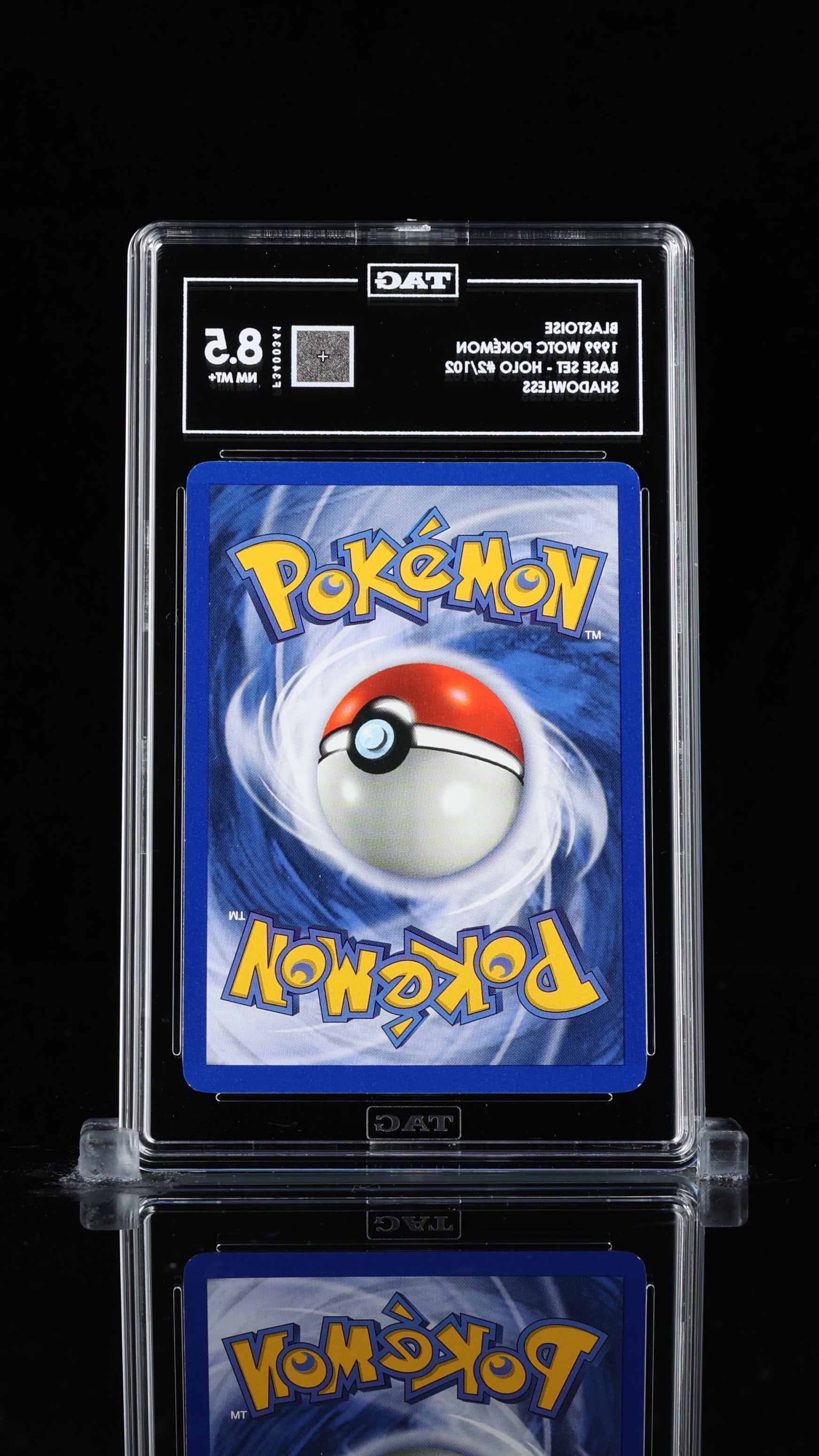SOLD] Pokemon TCG Graded Card: 1999 Blastoise (Shadowless) English