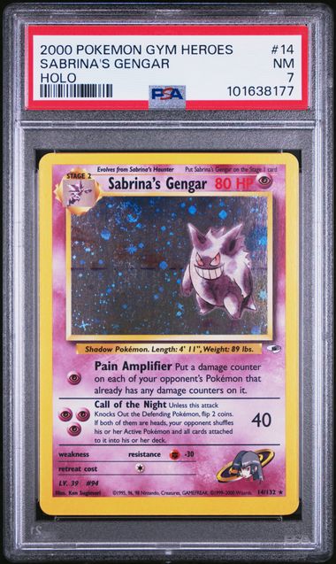 PSA8 ナツメのゲンガー　英語版　Sabrina’s Gengar 2000 PSA8 ナツメのゲンガー 英語版 Sabrina's Gengar 2000 - メルカリ