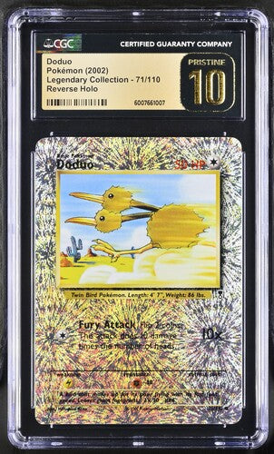 SOLD] Pokemon TCG Graded Card: 2002 Doduo Reverse Holo Legendary