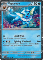 Vaporeon - 022/131 (Cosmos Holo)