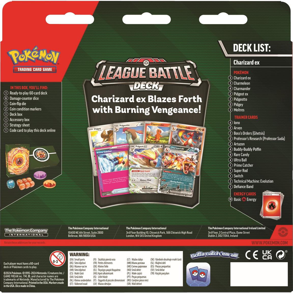 Pokémon TCG: Charizard EX League Battle Deck – Vancity CJ Trading
